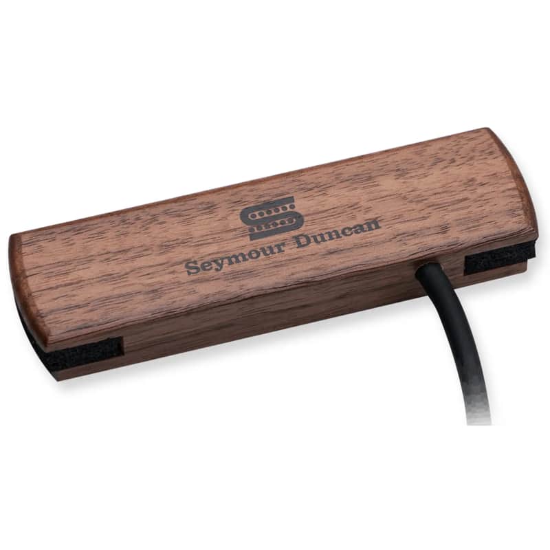 Seymour Duncan SA3SC Woody Single Coil Soundhole Acoustic Pickup - Walnut image 1