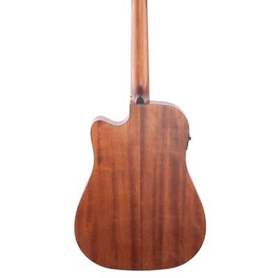 Ibanez Artwood AW5412 Acoustic Electric Guitar Open Pore Natural image 5