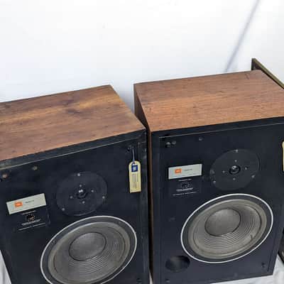 Rare JBL L40 Vintage Audiophile Speaker Pair - Woodgrain image 10