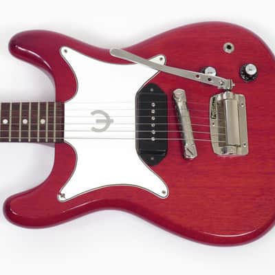 1961 Epiphone Coronet - Cherry - Original Case & Hang Tag! - P-90 Pickup image 8