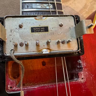 1968 Gibson ES-335TD Lefty - Cherry image 13