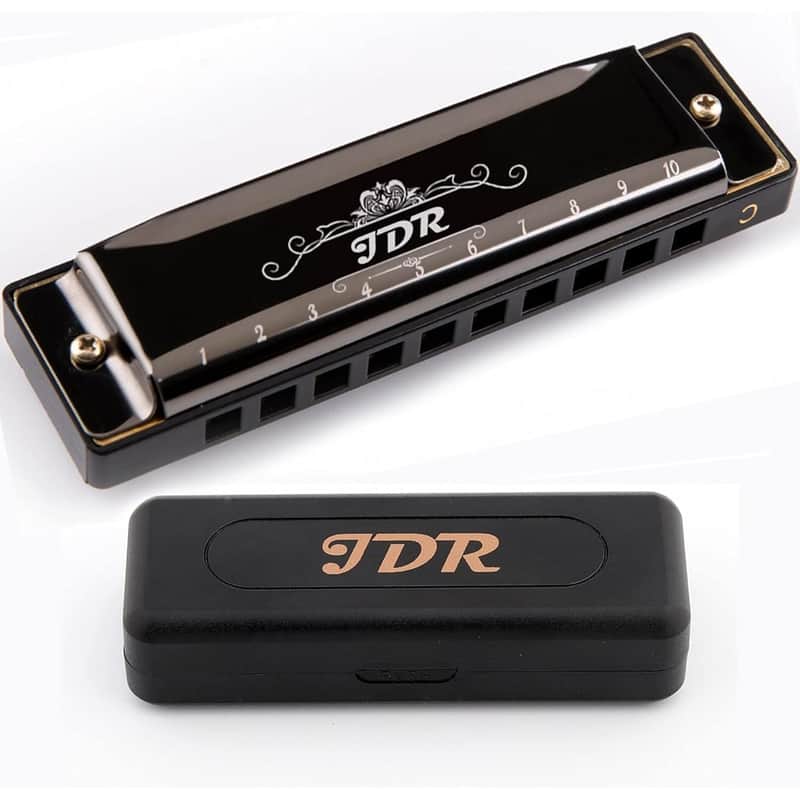 2025 Unbranded Harmonica Blues C Key 10 Hole 20 Tone Mouth Org...