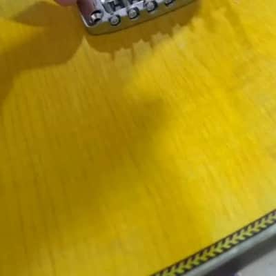 Brass Hardtail Hard Tail Fixed Guitar Bridge 2-1/16'' (52.4mm) String Spacing image 3