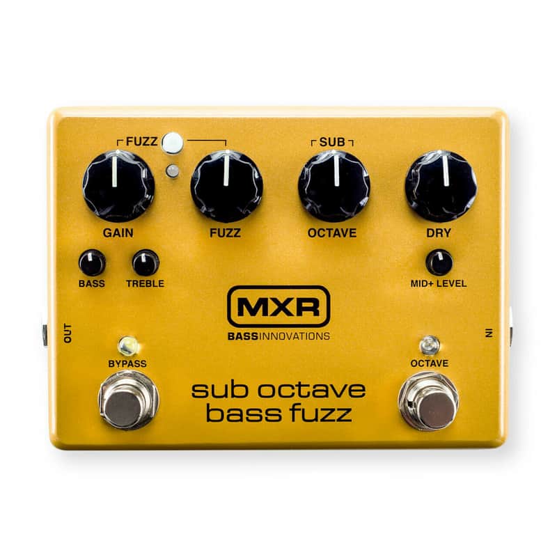 MXR Sub Octave Bass Fuzz Effects Pedal image 1