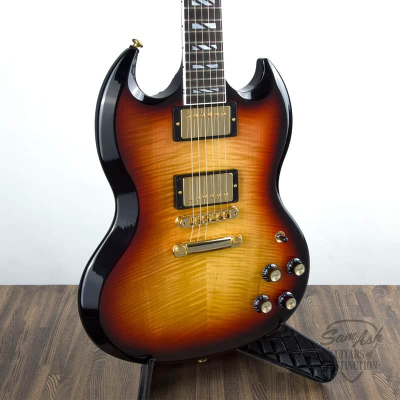Gibson SG Supreme Electric Guitar Fireburst image 1