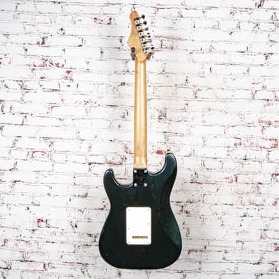 Latitude - S Style Electric Guitar, Dark Green Metallic - x7168 - USED image 10