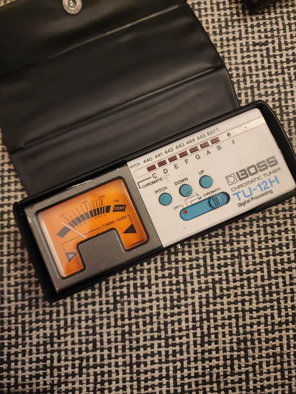 Boss TU-12H Chromatic Tuner 1994 - 2008 - White image 1