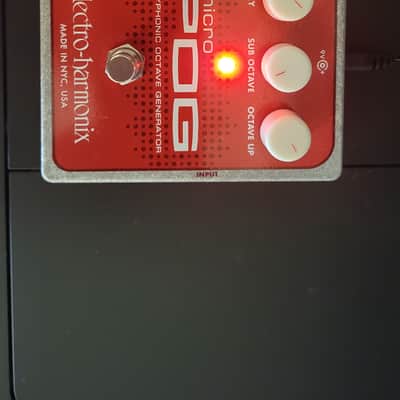 Electro-Harmonix Micro POG Pedal 2013 - Red Silver imagen 9