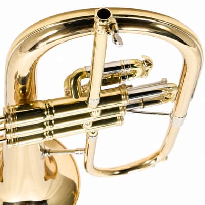 C.G. Conn 1FG 'Vintage One' Professional Bb Flugelhorn in Lacquer SN 667237 image 9