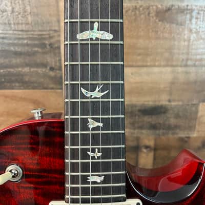 PRS Mark Tremonti Signature , Charcoal Cherry Wrap Burst, Pattern Thin Neck, Custom Color Nickel Package, Free Ship, Upgraded PRS Paisley Hardcase, 324 image 8