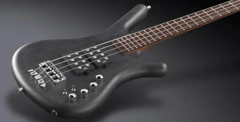 Warwick Pro Series Corvette $$ | 4 String | Nirvana Black Transparent Satin image 1