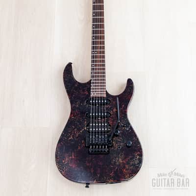 1994 Hamer USA Centaura GCTS-JR-2 Iridescent Swirl HSS Superstrat, Near-Mint w/ Case image 2