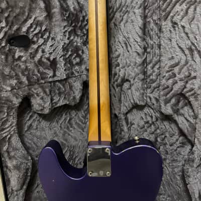 Fender Road Worn '50s Telecaster 2019 - Purple Metallic with Fender hard case image 6