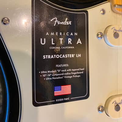 Fender American Ultra Stratocaster Left-Handed image 3