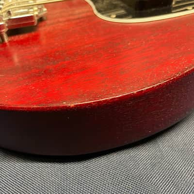 Gibson Lefty Left-Handed Les Paul Junior Tribute Double Cut DC 4-string Bass with Gig Bag 2022 image 12