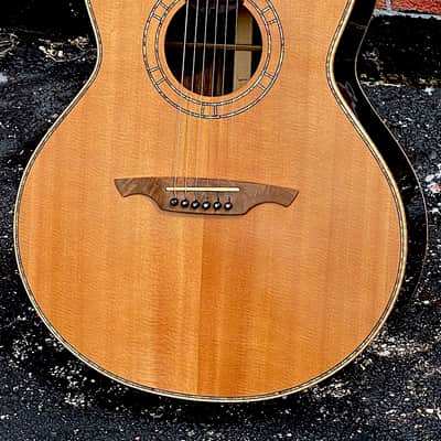 Abe Wechter Elite Series 2005 an insane rare Shakti style cutaway w/Abe's scalloped fingerboard. image 1