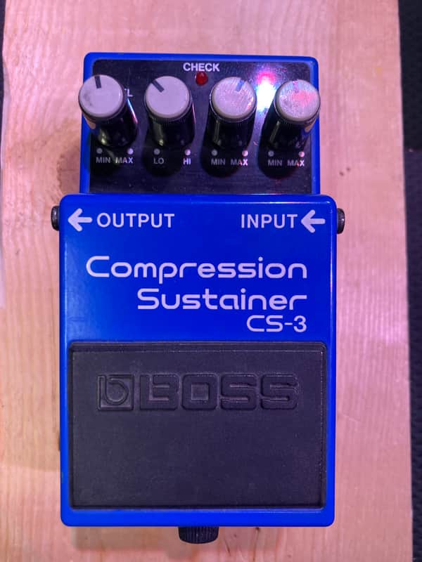 Boss CS-3 Compression Sustainer (Black Label) 1992 - 1997 - Blue image 1