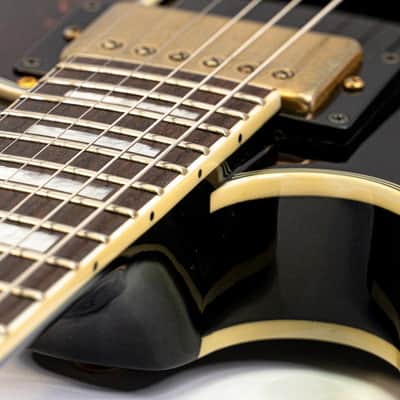 1999 Epiphone B.B. King Lucille Semi-Hollowbody – Black – Hardshell Case image 7