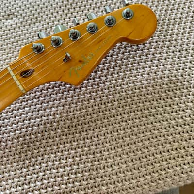Fender Stratocaster Deluxe 2006-2008 - Faded Black Burst Nitrocellulose image 9