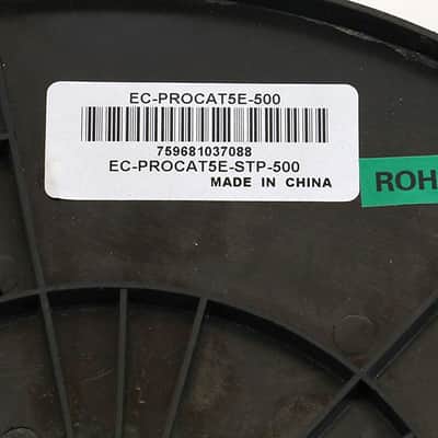 Elite Core Tactical Shielded Soft CAT5E Bulk Cable 500' Spool - Lay Flat Cable image 6