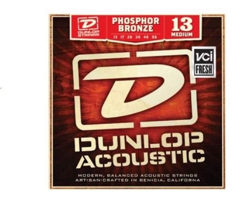 Dunlop Wound Phosphor Bronze Acoustic Guitar String 40 image 1