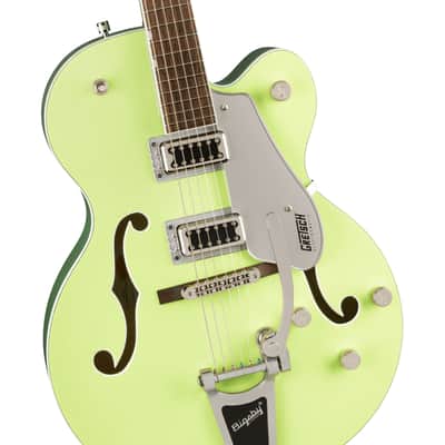 Gretsch G5420T Electromatic Classic Hollow Body Singlecut Bigsby Two-Tone Anniv. Green - Semi Acoustic Guitar image 3