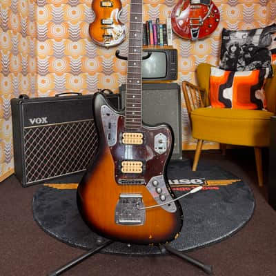 Fender Fender Jaguar Kurt Cobain Road Worn 2013 - Sunburst image 13