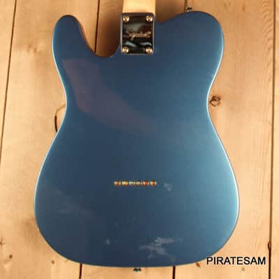 Squier Affinity Telecaster Thinline Custom Art Guitar " Blues Man Coop " image 11