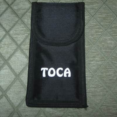 lightly used genuine TOCA Percussion POUCH for Conga Bongo Timbale Tuning Wrench (NO instruments included / NO wrench included) L: 7 in x W: 3 and 5/8 in - string is 19 in image 2
