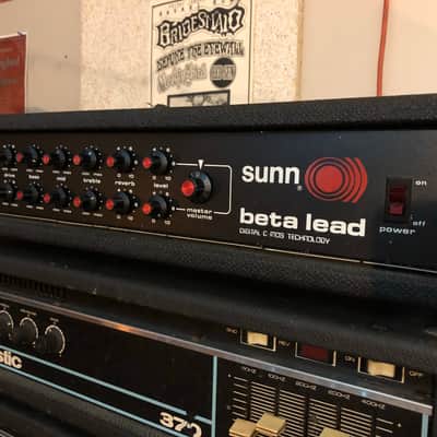 Sunn Beta Lead Guitar or Bass Solid State Amplifier Free Shipping image 1