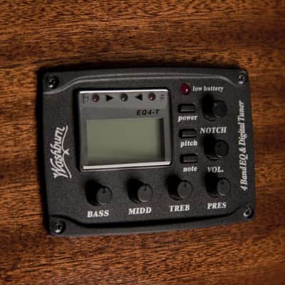 Washburn Harvest G7SCE Grand Auditorium Acoustic Electric Guitar (WG7SCE-O-U) image 6