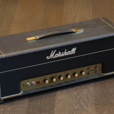 2017 Marshall 2245 JTM45 MK II Reissue 2-Channel 30-Watt Guitar Amp Head  Black image 5