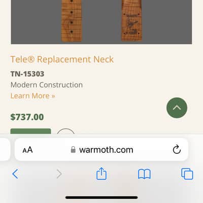 Warmoth Neck image 2