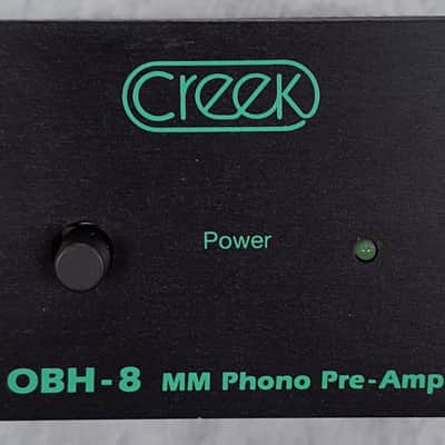 Creek OBH-8 Phono Pre-Amp Stereo HI-FI Audiophile Black | Reverb
