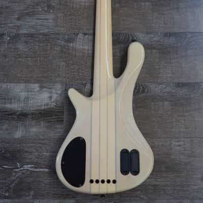AIO S8-5 5-String Bass Guitar - White Burst 004 image 11