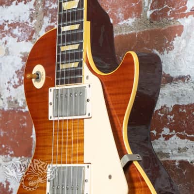 Orville Les Paul LPS-80F Photo Flame 1998 Cherry Sunburst MIJ Japan image 4