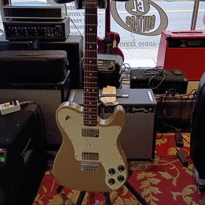 Fender Chris Shiflett Artist Series Signature Telecaster Deluxe 2016 - Present - Shoreline Gold image 4