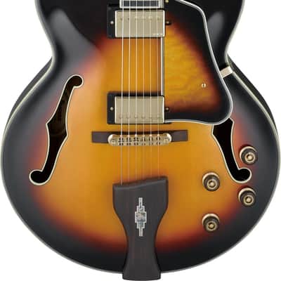 Ibanez LGB30-VYS George Benson Signature Hollow Body Guitar 6-String - Vintage Yellow Sunburst + Case MF100C image 1
