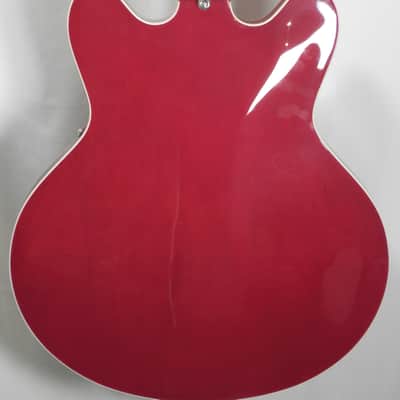 Vox Bobcat V90 Cherry Red Semi-Hollow Electric with case image 7