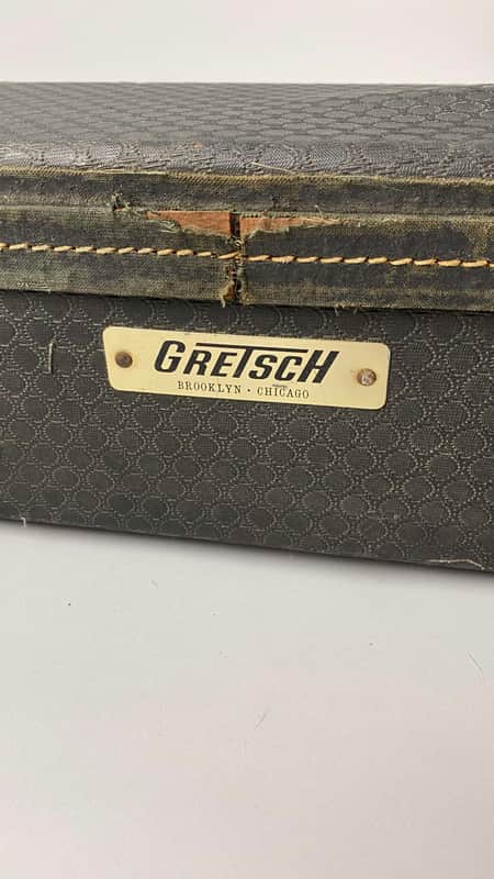 Gretsch Hardshell Case for a Country Gentelman / White Falcon Etc. 1960s - Purple interior Very Nice image 1