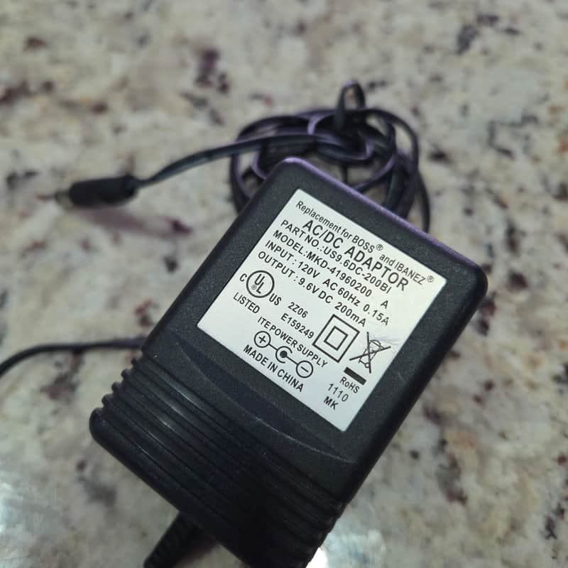 Electro-Harmonix US96DC-200BI 9 Volt Power Supply 2000 - Present - Black image 1