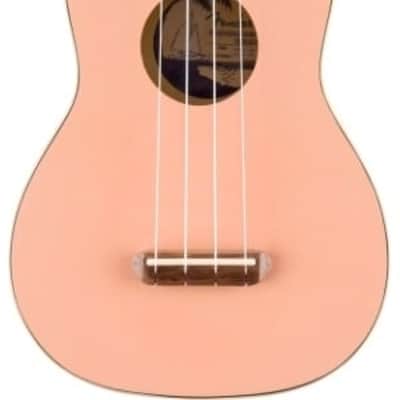 FENDER Venice Soprano Shell Pink Ukulele image 2