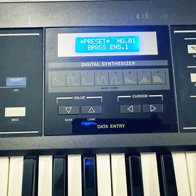CASIO CZ-1000 Vintage 49-Key FM Synthesizer with New LCD. Made in JAPAN- 1984 Works and Sounds Great !... image 3