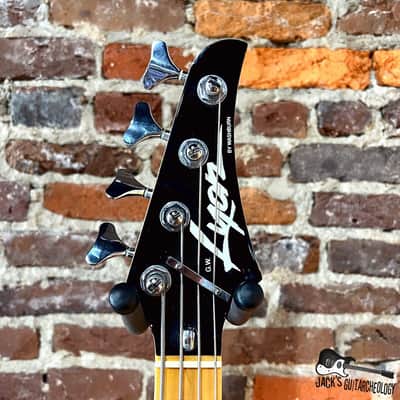 Lyon by Washburn P-Style Electric Bass (2000s - Black) Bild 3
