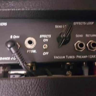 90's BEDROCK 600 TUBE COMBO AMP - made in USA image 2