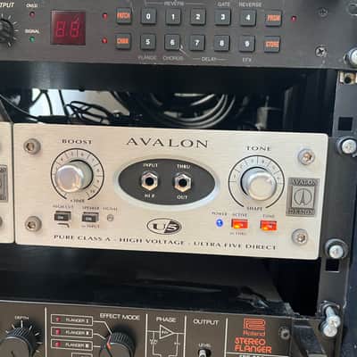 Stereo (Paired) Avalon U5 racked Direct Box / Instrument Preamplifier image 2