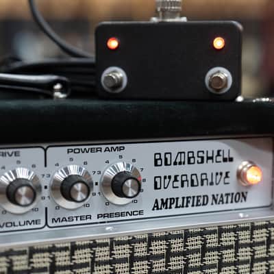 Amplified Nation Bombshell Overdrive 50W Head – Black Suede image 5
