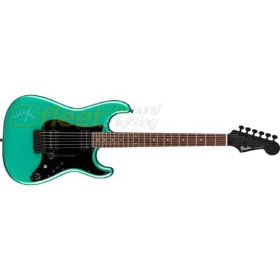 Fender 0251750346 Made In Japan Boxer Series Strat, HH, Rosewood Fingerboard, Sherwood Green Metallic image 1