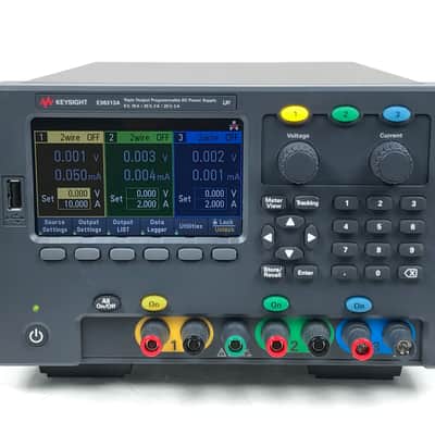 Keysight E36313A Triple Output Programmable DC Power Supply LXI image 2