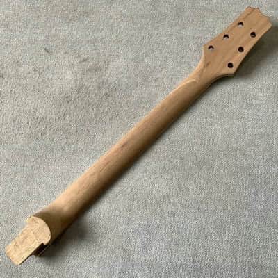 Mahogany Wood Set In Guitar Neck, Rosewood Fingerboard image 10